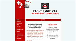 Desktop Screenshot of frcpr.com